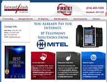 Tablet Screenshot of forwardslashtechnology.com